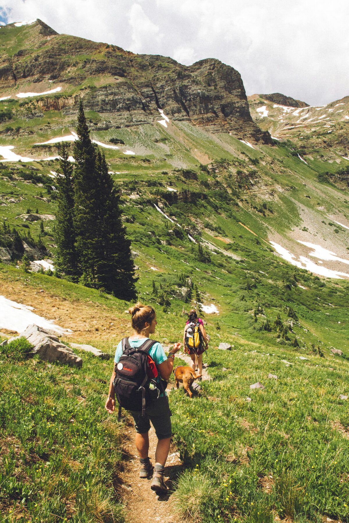 Woman on phentermine hiking